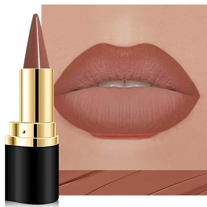 evpct Brown Gradient Matte Lipstick front view