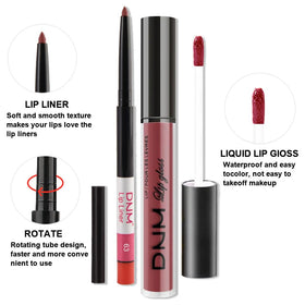 evpct Burgundy Liquid Lipstick tube
