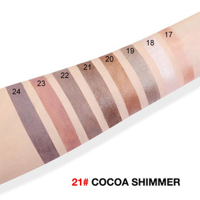 evpct Cocoa Shimmer Eye Shadow Stick swatches on skin