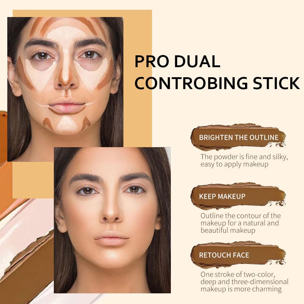 evpct contour stick showing creamy texture
