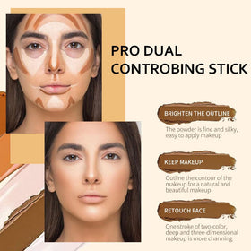 evpct contour stick showing creamy texture