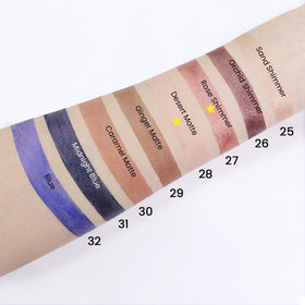 evpct Cream Eyeshadow Sticks in use on model's eyes