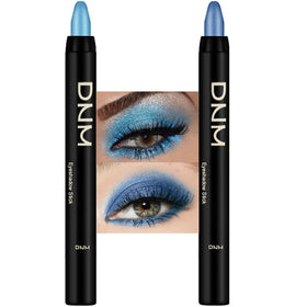 evpct Cream Eyeshadow Sticks Set in Dazzling Blue and Royal Blue front view