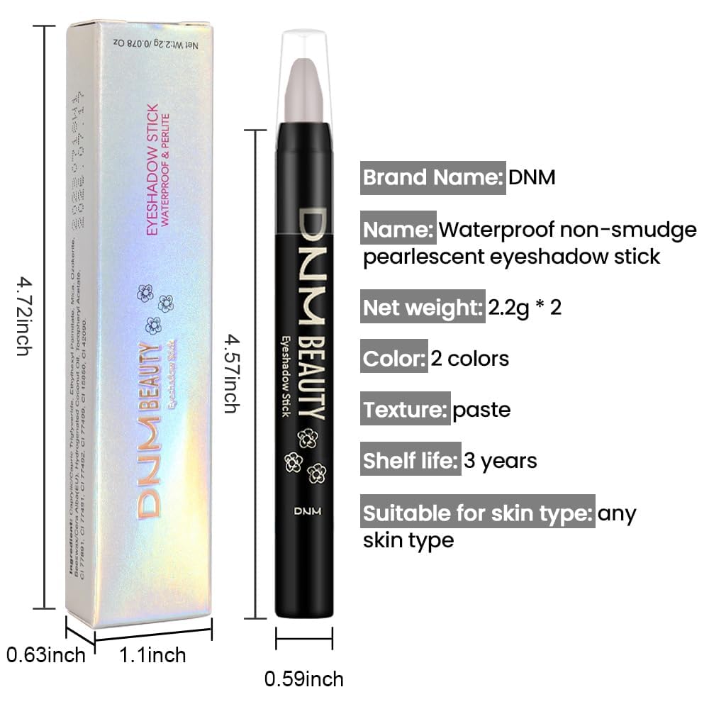 evpct Cream Eyeshadow Sticks Set with various shades