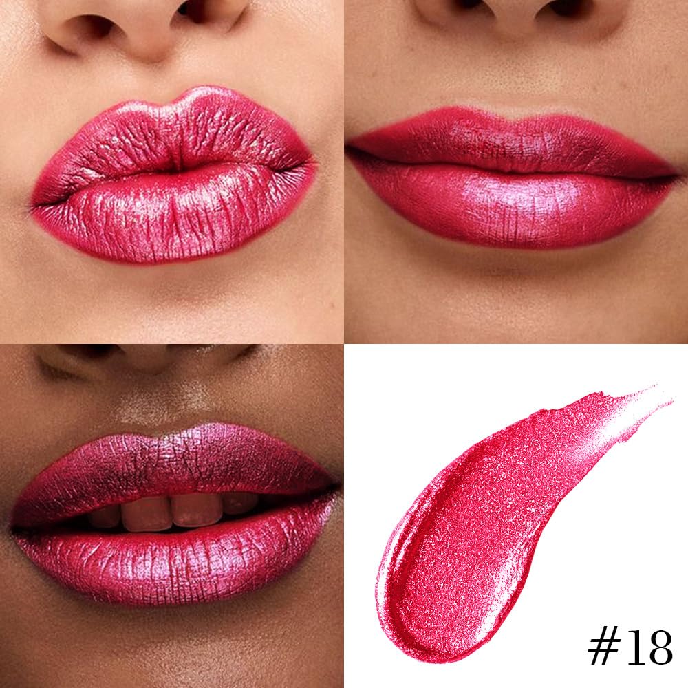 evpct Crushed Ruby Red Lip Liner applied on lips