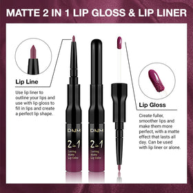 evpct Dark Plum Purple Liquid Lipstick swatch on skin