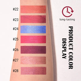 evpct Dark Purple Red Lip Liner and Lipstick Combo dual-ended design