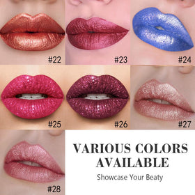 evpct Dark Purple Red Lip Liner and Lipstick Combo with other beauty products