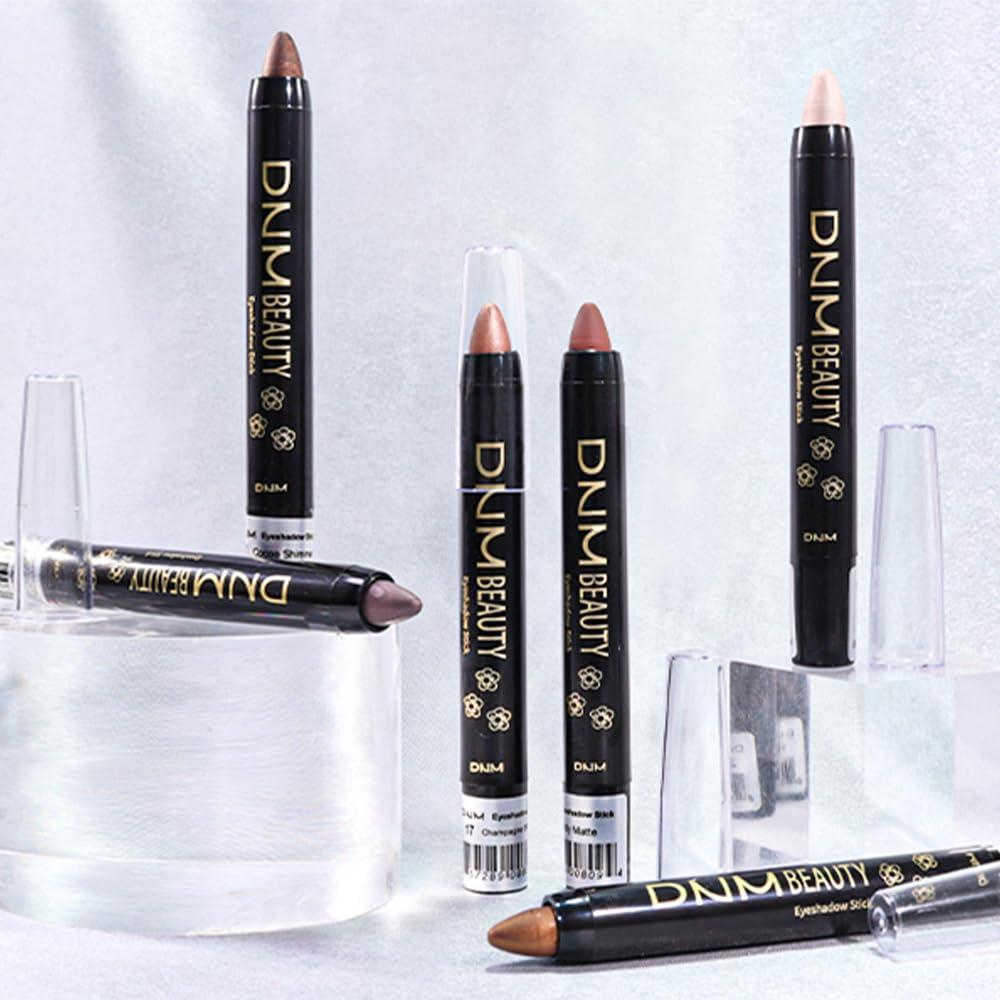 evpct Eye Shadow Stick Set with various shades laid out