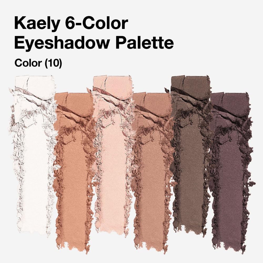 evpct Eyeshadow Palette open showing all 6 colours