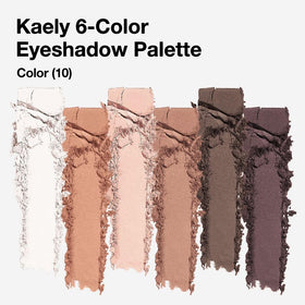 evpct Eyeshadow Palette open showing all 6 colours