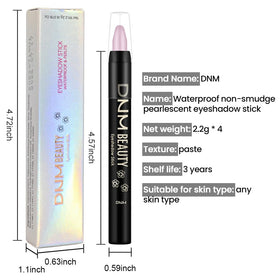 evpct eyeshadow pencil application on eyelid