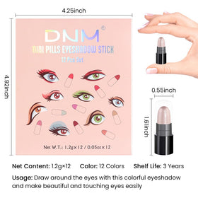 evpct eyeshadow sticks in a makeup bag for travel
