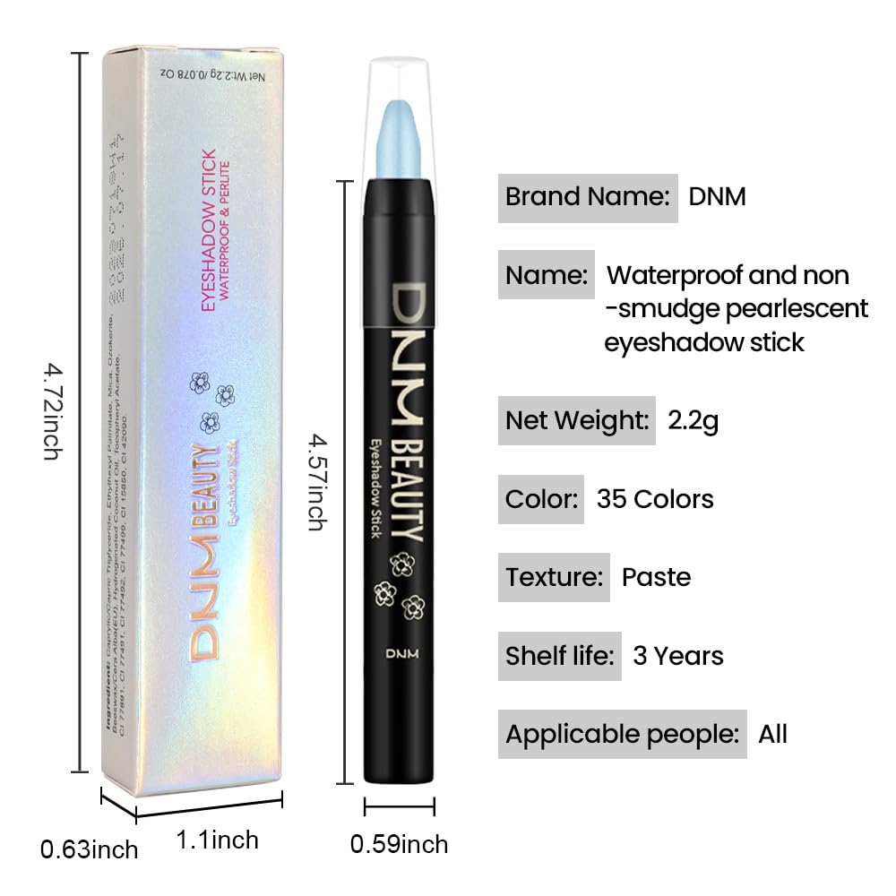 evpct eyeshadow sticks in use on model