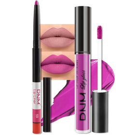 evpct Fuchsia Red Lip Liner and Lipstick Combo Set front view