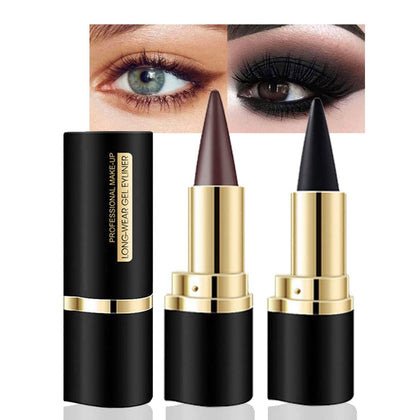 evpct Gel Eyeliner Pencils set in black and brown