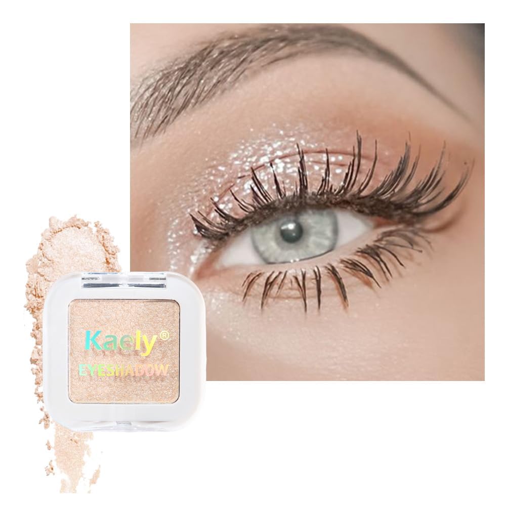 evpct Glitter Shimmer Eyeshadow Palette front view showcasing rich shades