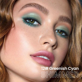 evpct Greenish Cyan Shimmer Eye Shadow Stick Set packaging