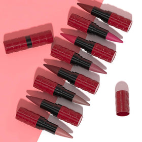 evpct Hot Pink Gradient Matte Lipstick and lip liner combo set
