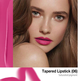 evpct Hot Pink Gradient Matte Lipstick swatch showing vibrant colour