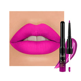 evpct Hot Pink Lip Liner and Liquid Lipstick Set front view