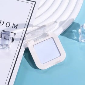 evpct Light Blue Matte Eyeshadow Palette compact size for travel