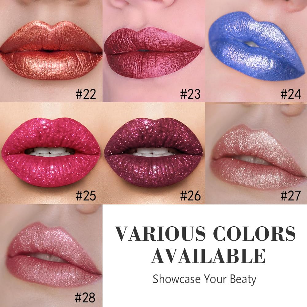 evpct lip liner and lipstick combo displayed on a vanity