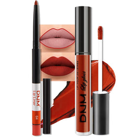 evpct Lip Liner and Lipstick Combo Set front view with red packaging