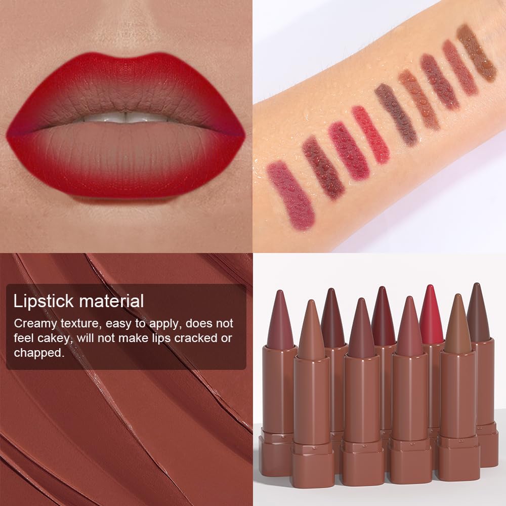 evpct lip liner and lipstick on a makeup table