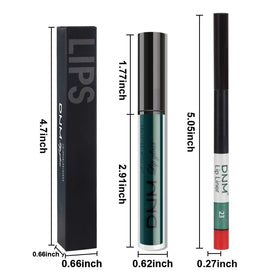 evpct Lip Liner and Lipstick Set displayed on a vanity