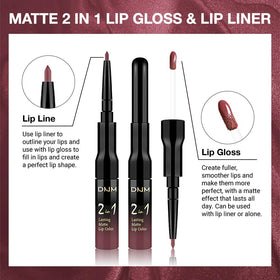 evpct Lip Liner and Liquid Lipstick Set packaging design