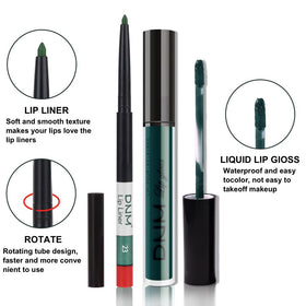 evpct Lip Liner pencil in dark green colour