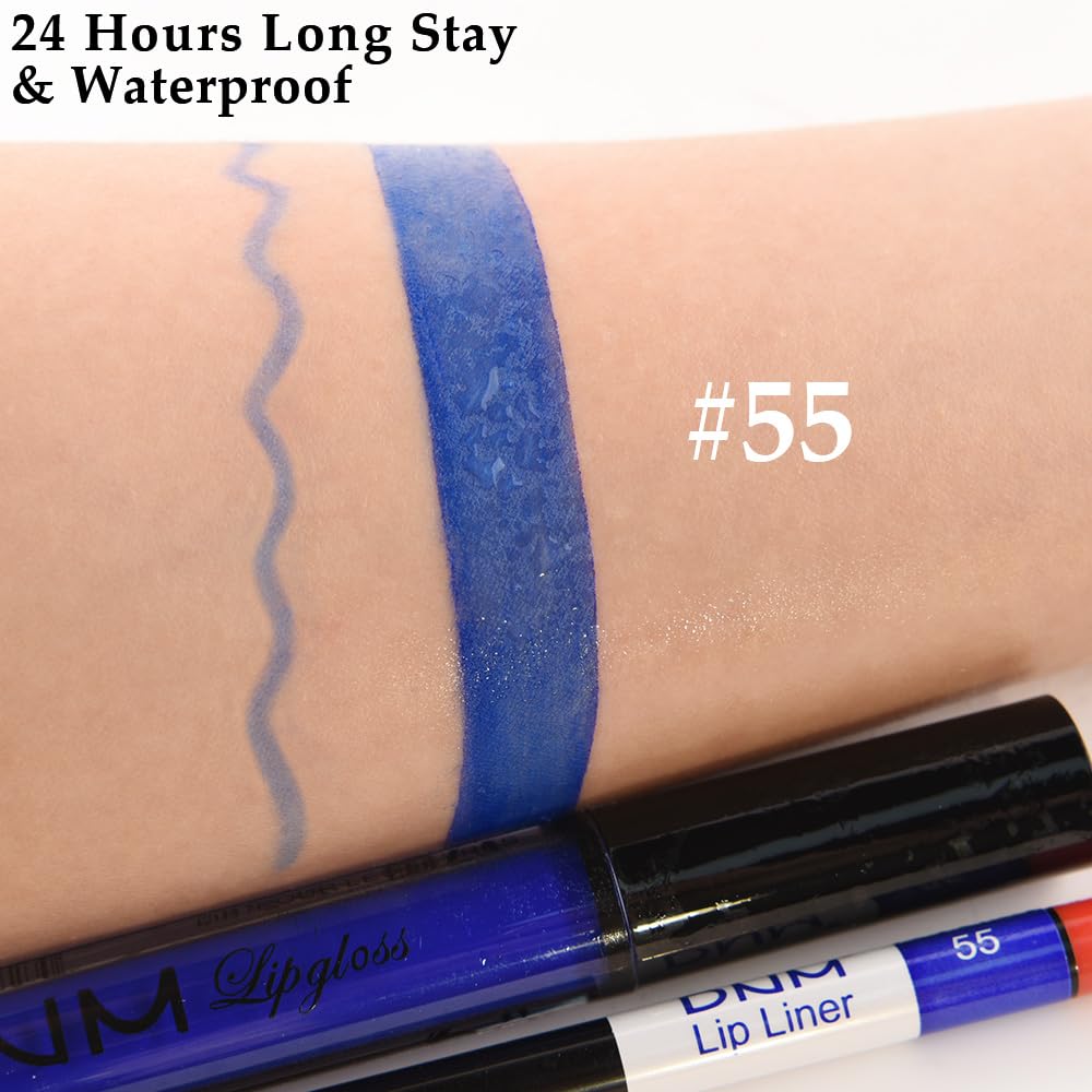 evpct Lip Liner pencil with dark royal blue tip