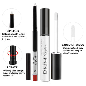 evpct lipstick and lip liner in elegant display