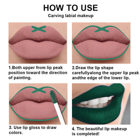 evpct lipstick and lip liner set in packaging