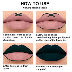 evpct Lipstick and Lip Liner Set packaging