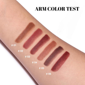 evpct Lipstick Crayon Set displayed in a stylish makeup bag
