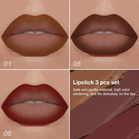 evpct Lipstick Crayon Set packaging with gradient colour design