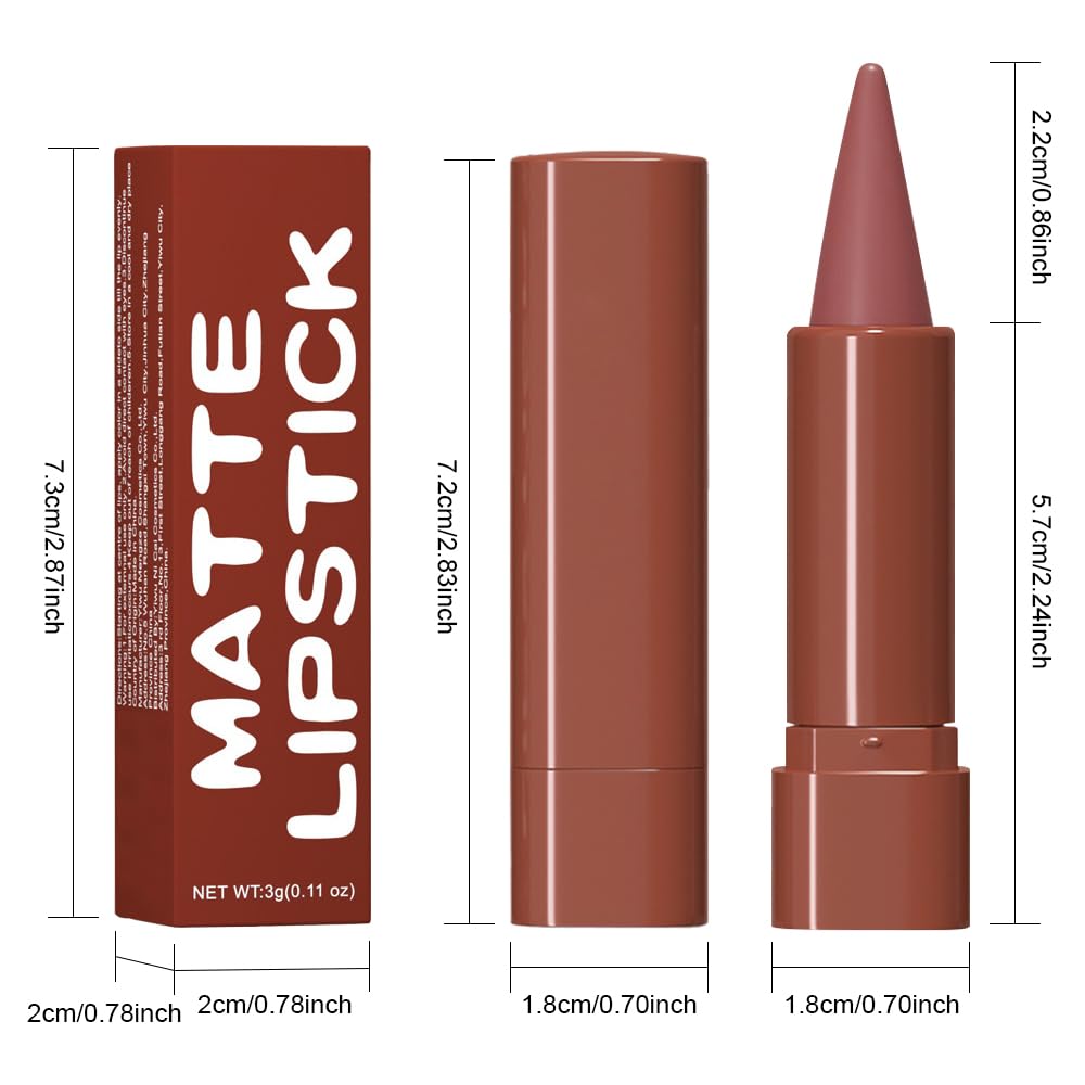 evpct lipstick set travel-friendly twist-up design