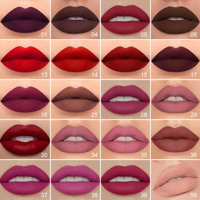 evpct Lipstick Set with shades displayed