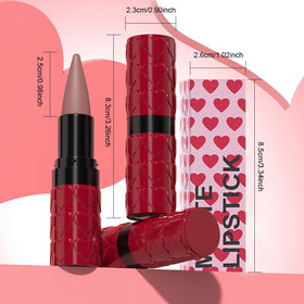 evpct lipstick variety of shades displayed