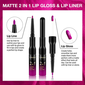 evpct Liquid Lipstick in Hot Pink shade