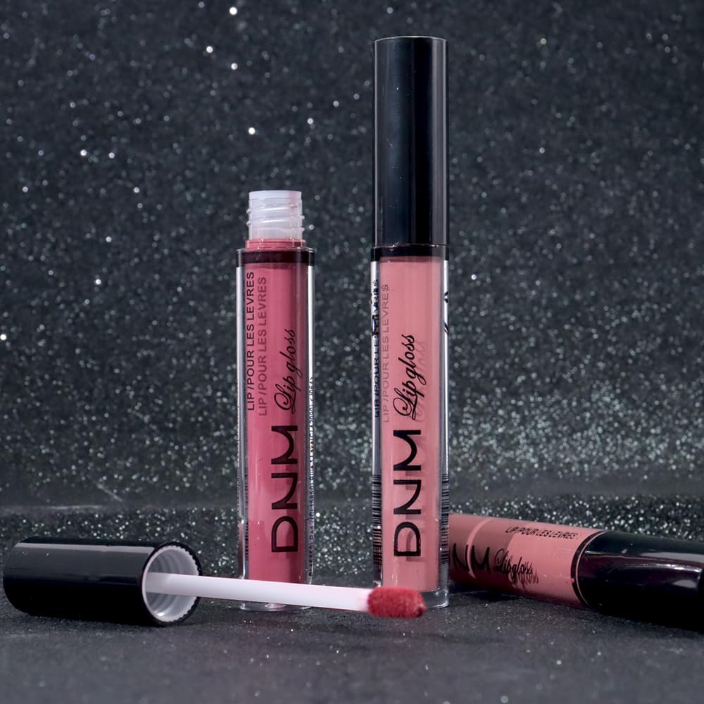 evpct liquid lipstick set with floral background