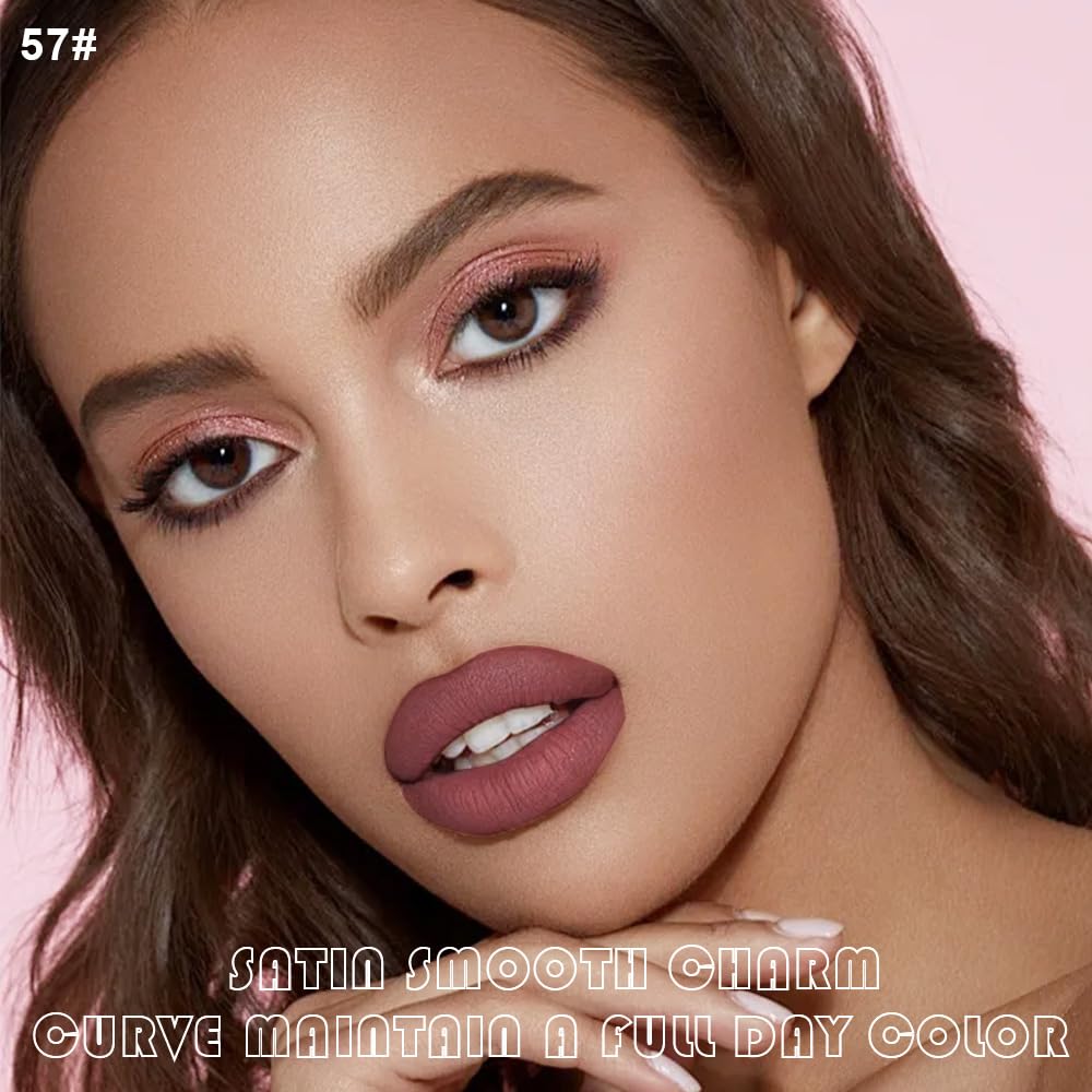evpct Maroon Lipstick and Lip Liner side view