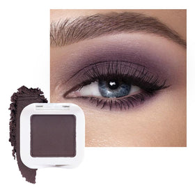 evpct Matte Eggplant Purple Eyeshadow Palette front view