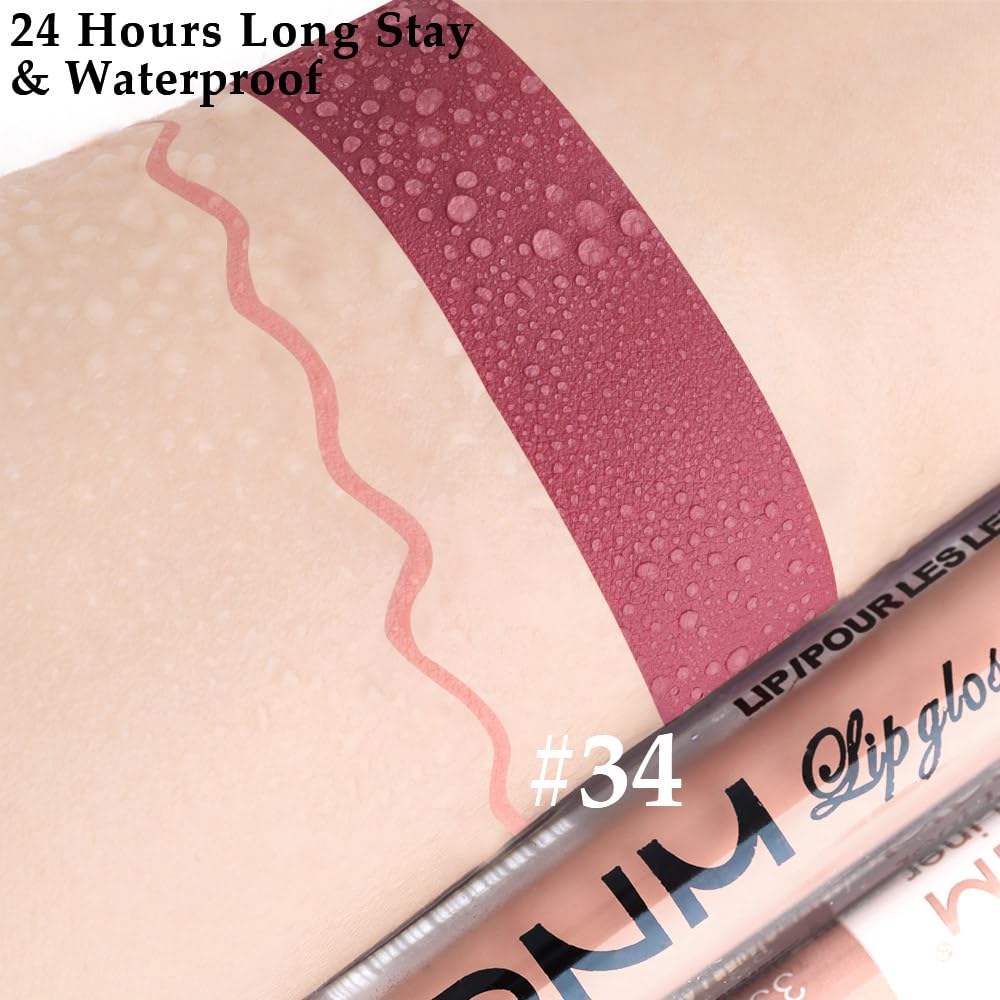 evpct Matte Lipstick in Nude colour close-up