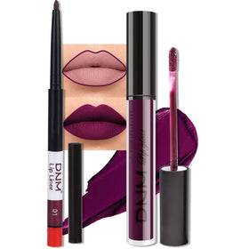 evpct Matte Liquid Lipstick and Lip Liner Set front view