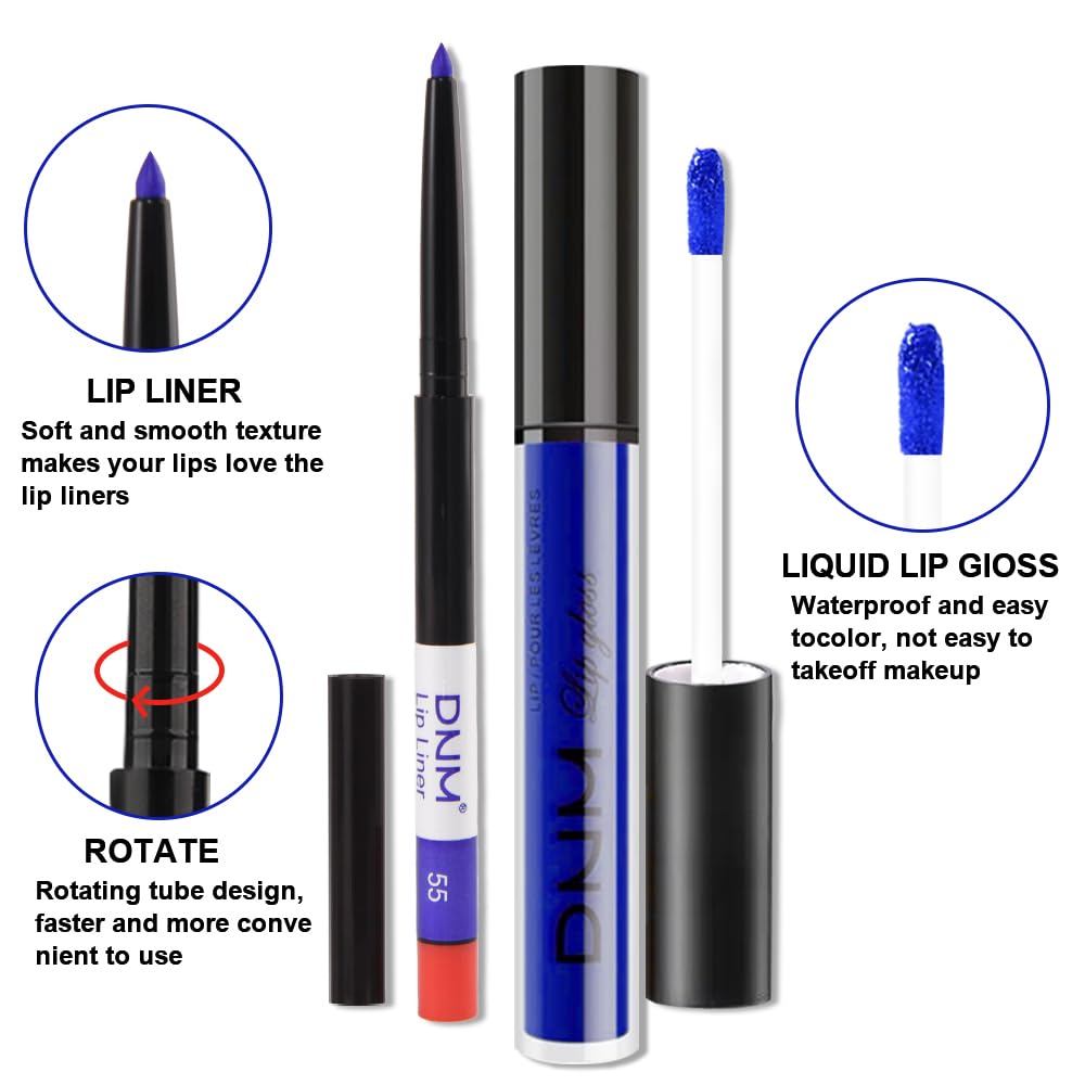 evpct Matte Liquid Lipstick and Lip Liner Set packaging