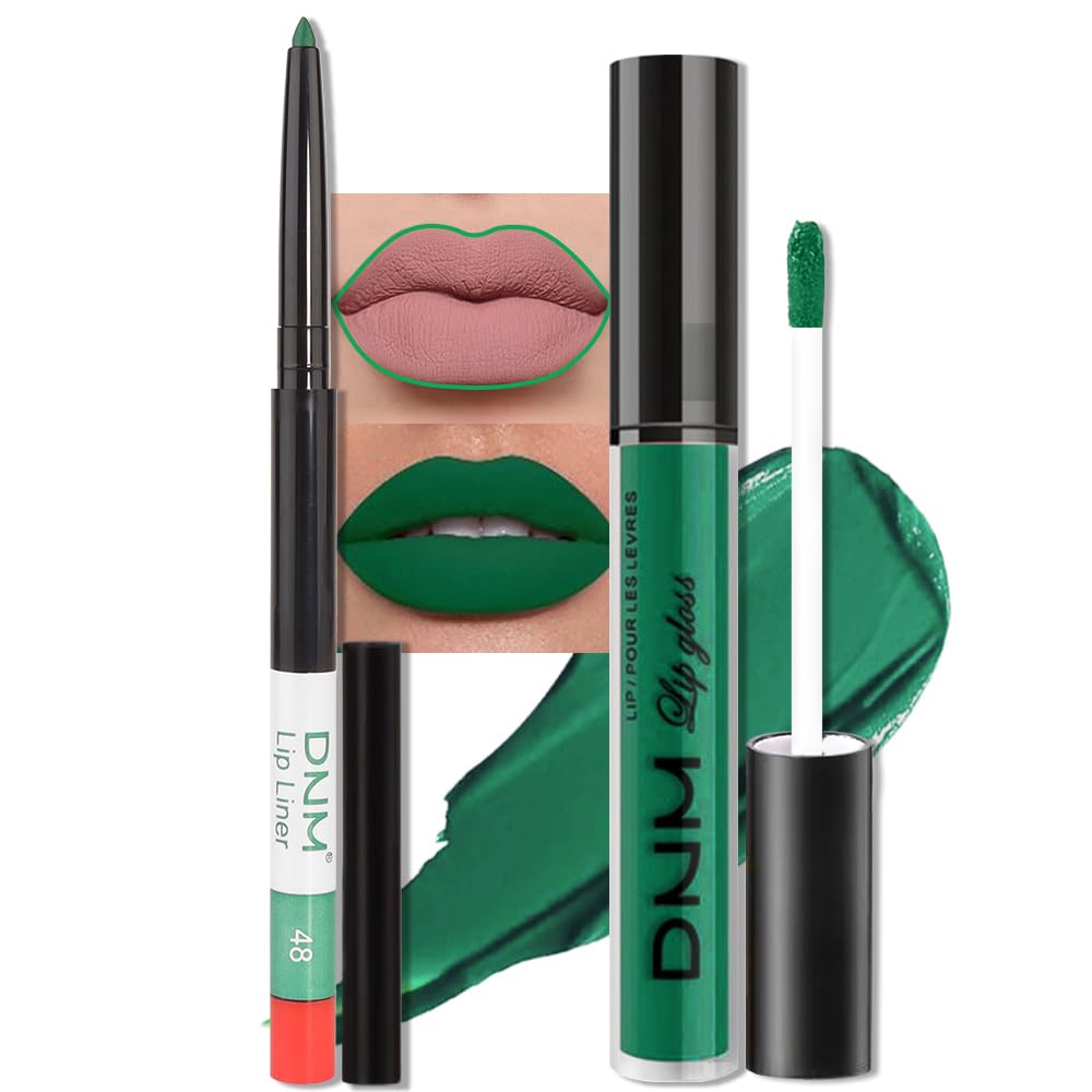 evpct Matte Liquid Lipstick and Lip Liner Set packaging front view