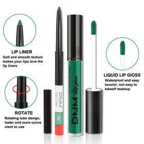 evpct Matte Liquid Lipstick in Emerald Forest Green shade
